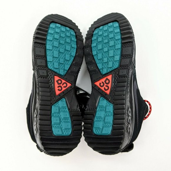Nike ACG Dog Mountain Men's Black Red Hiking - Picture 9 of 12